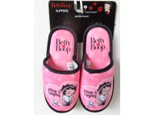 Betty Boop Slippers "Attitude Is Everything" Design